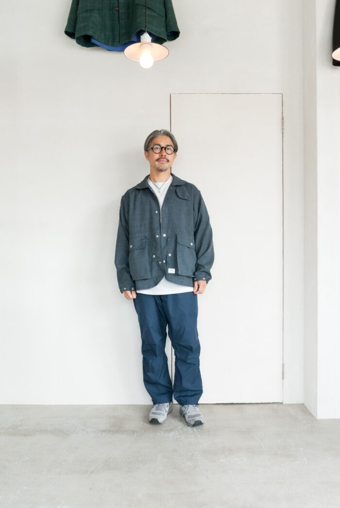 HOPPER’S BRUNCH Pocket Tee L.Grey