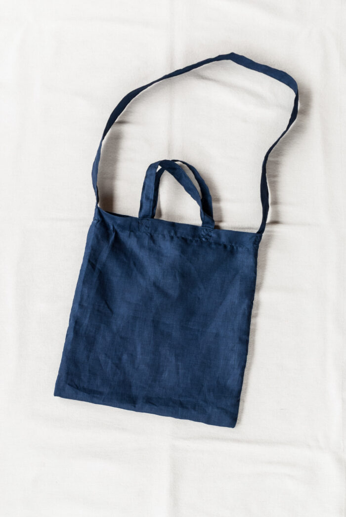 MASTER & Co. Indigo Linen 2Way Shoulder Bag