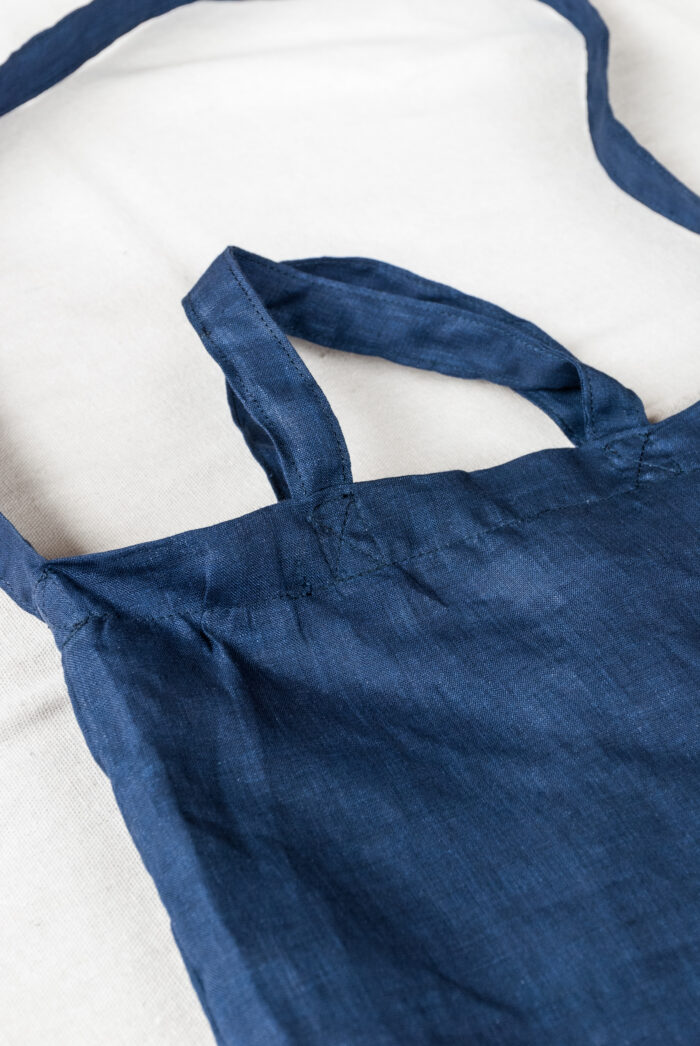 MASTER & Co. Indigo Linen 2Way Shoulder Bag