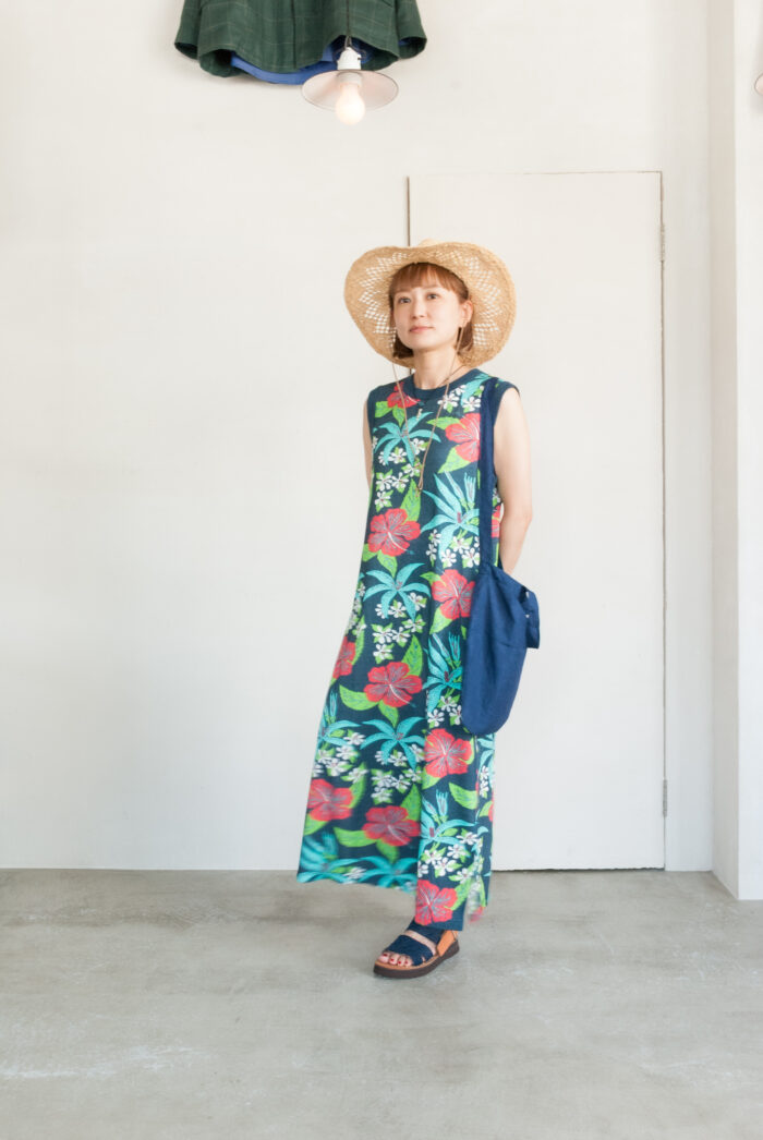 FilMelange PETRA Plating Tenjiku One-Piece Aloha