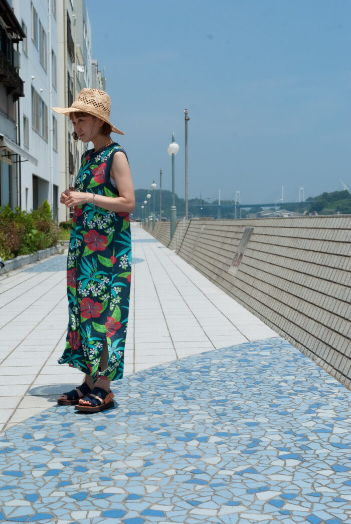 FilMelange PETRA Plating Tenjiku One-Piece Aloha