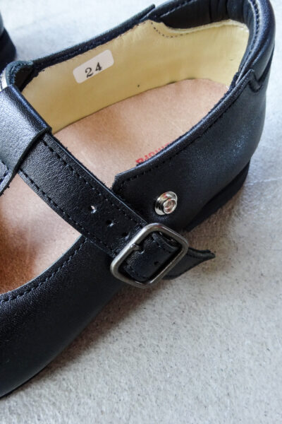 nakamura shoes T-02 T-Strap Shoes Black