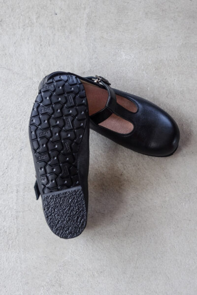 nakamura shoes T-02 T-Strap Shoes Black