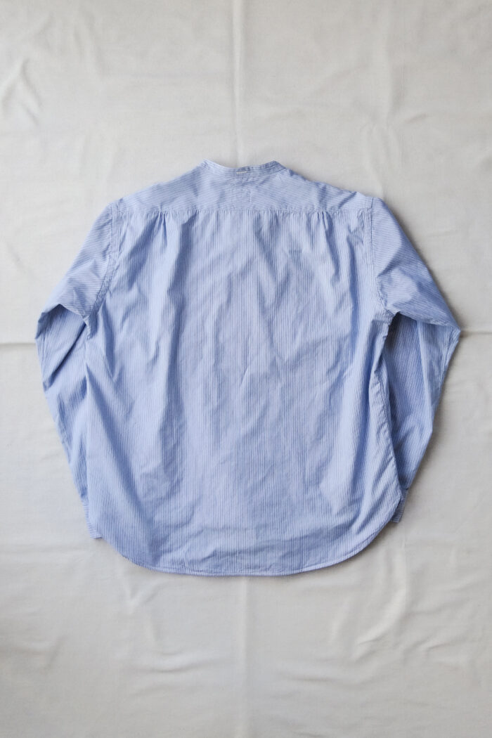 Post O’Alls Neutron-D feather chambray - W Blue Stripe