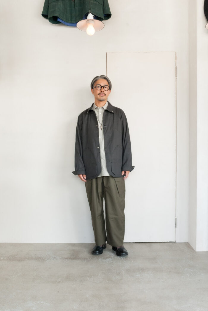 SASSAFRAS Landscaper Jacket Glen Check 2019 Archive