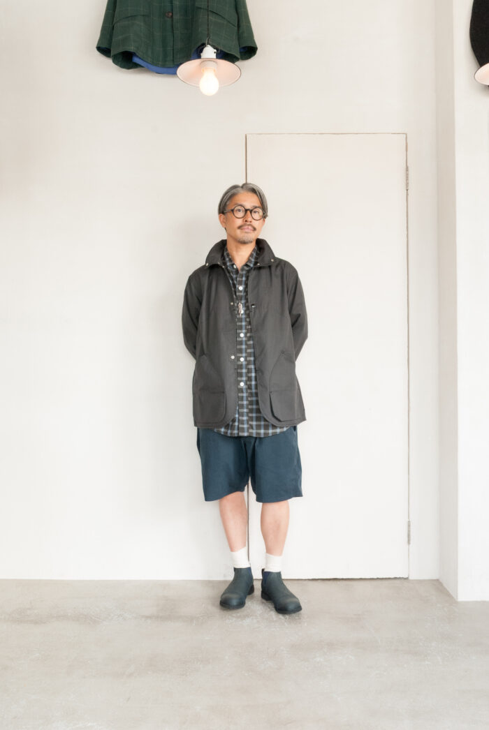 SASSAFRAS Landscaper Jacket Glen Check 2019 Archive