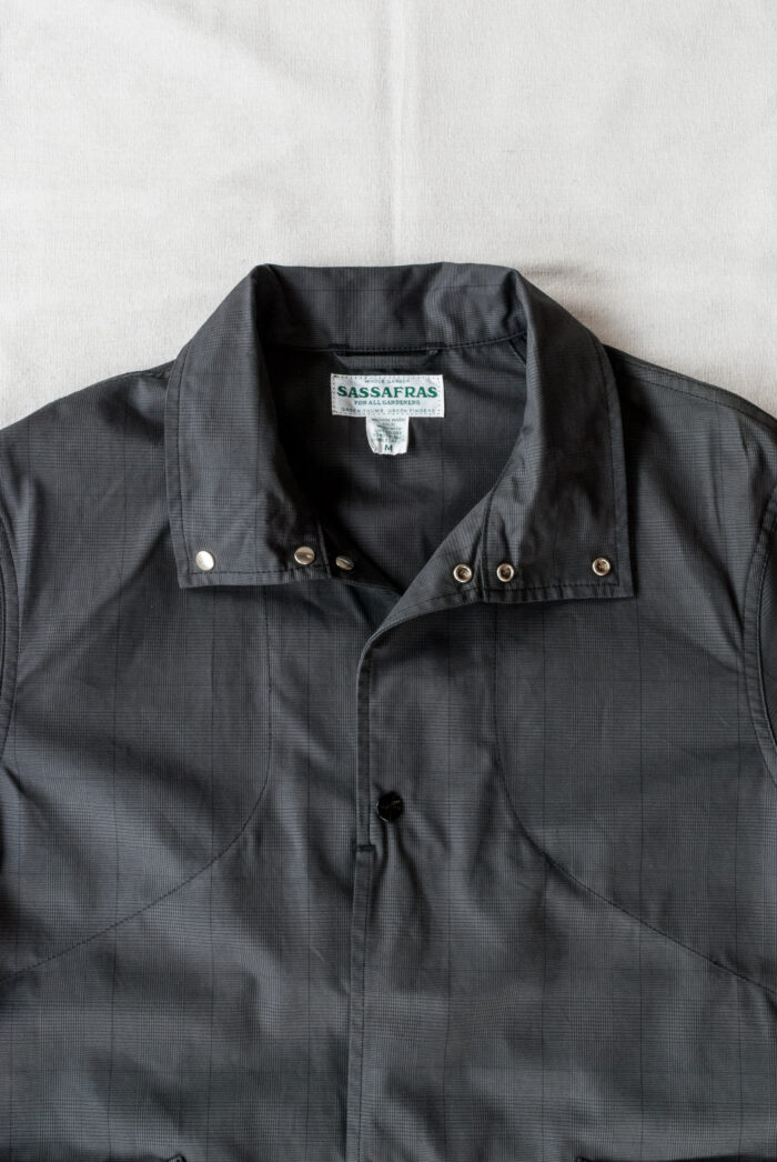 SASSAFRAS Landscaper Jacket Glen Check 2019 Archive