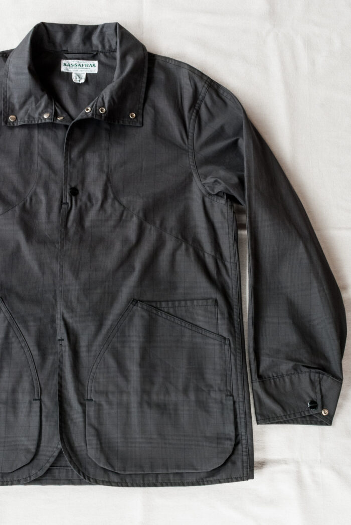 SASSAFRAS Landscaper Jacket Glen Check 2019 Archive