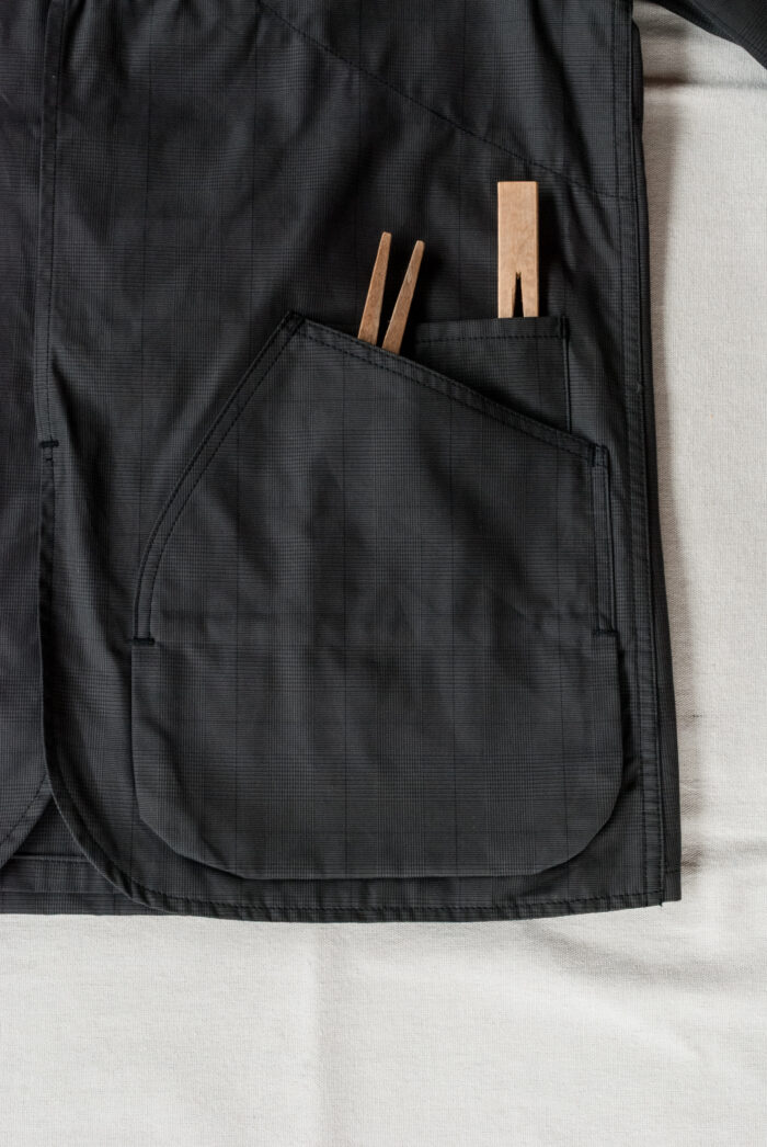 SASSAFRAS Landscaper Jacket Glen Check 2019 Archive
