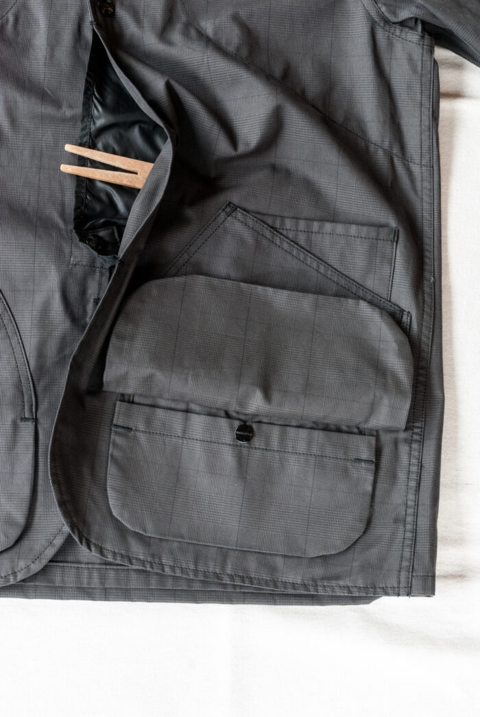 SASSAFRAS Landscaper Jacket Glen Check 2019 Archive