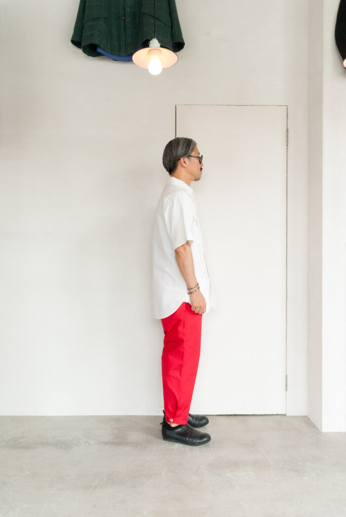 SASSAFRAS C&P.O. Apron Shirt 1/2 5oz Chambray Natural 2019 Archive