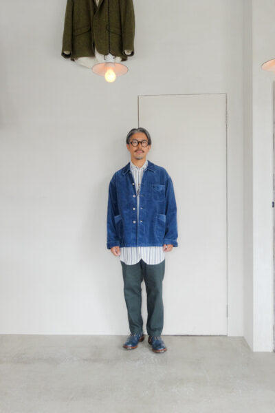 Post O’Alls POS-Travail 2 Widewale Cords Navy