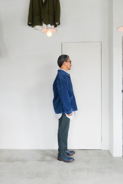 Post O’Alls POS-Travail 2 Widewale Cords Navy