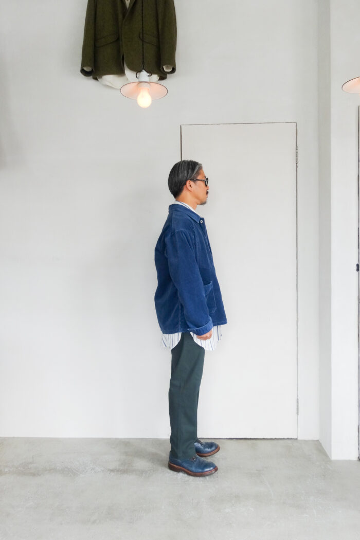 Post O’Alls POS-Travail 2 Widewale Cords Navy