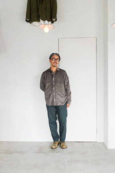QUILP MITCH Work Shirt Mini Corduroy Brown