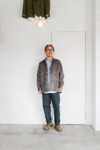 QUILP MITCH Work Shirt Mini Corduroy Brown