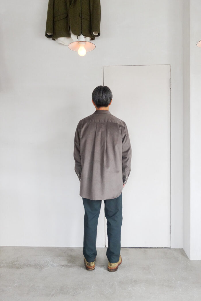 QUILP MITCH Work Shirt Mini Corduroy Brown