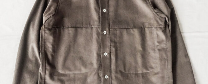 QUILP MITCH Work Shirt Mini Corduroy Brown