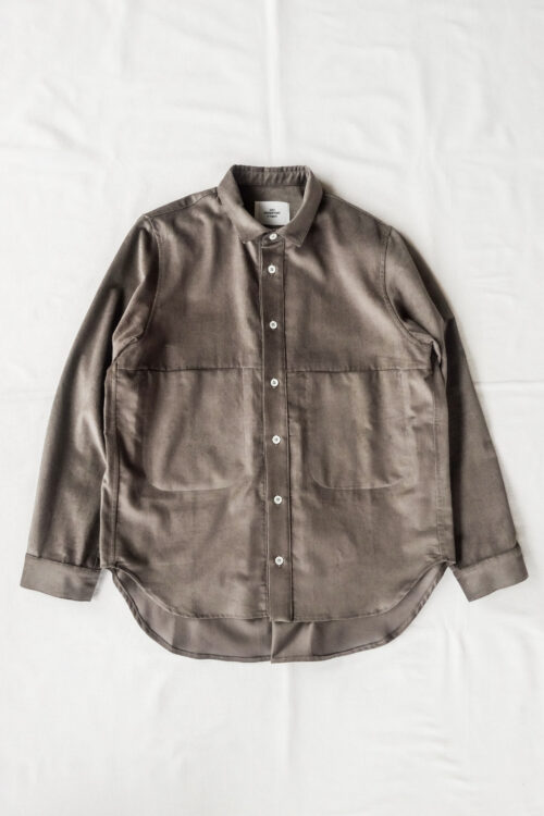 QUILP MITCH Work Shirt Mini Corduroy Brown