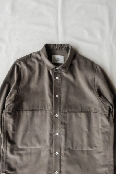 QUILP MITCH Work Shirt Mini Corduroy Brown