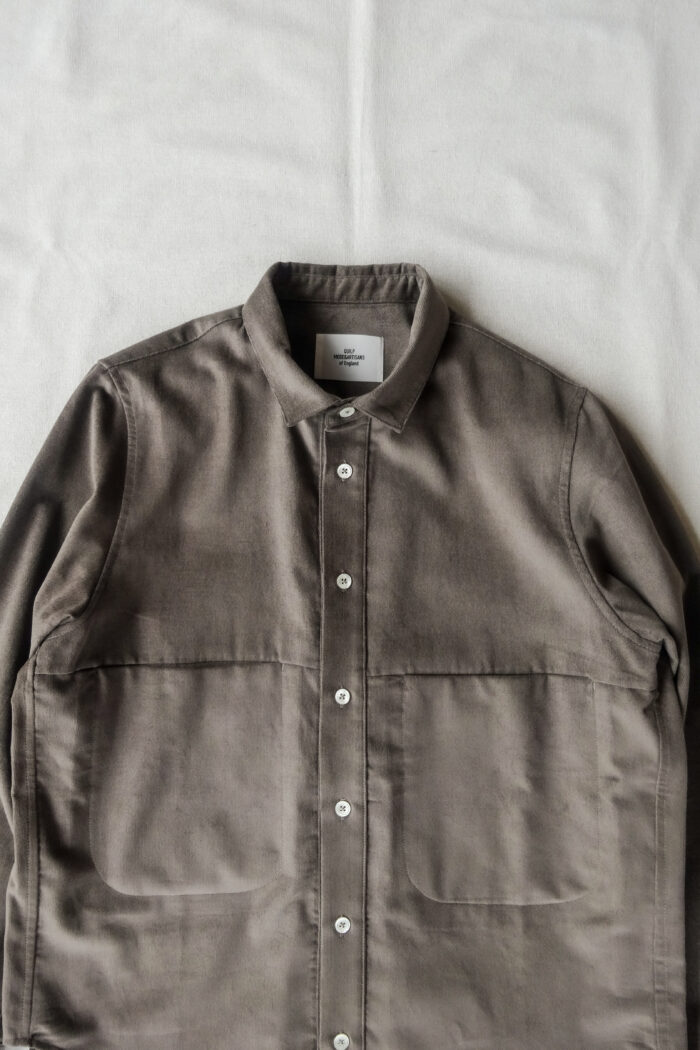 QUILP MITCH Work Shirt Mini Corduroy Brown