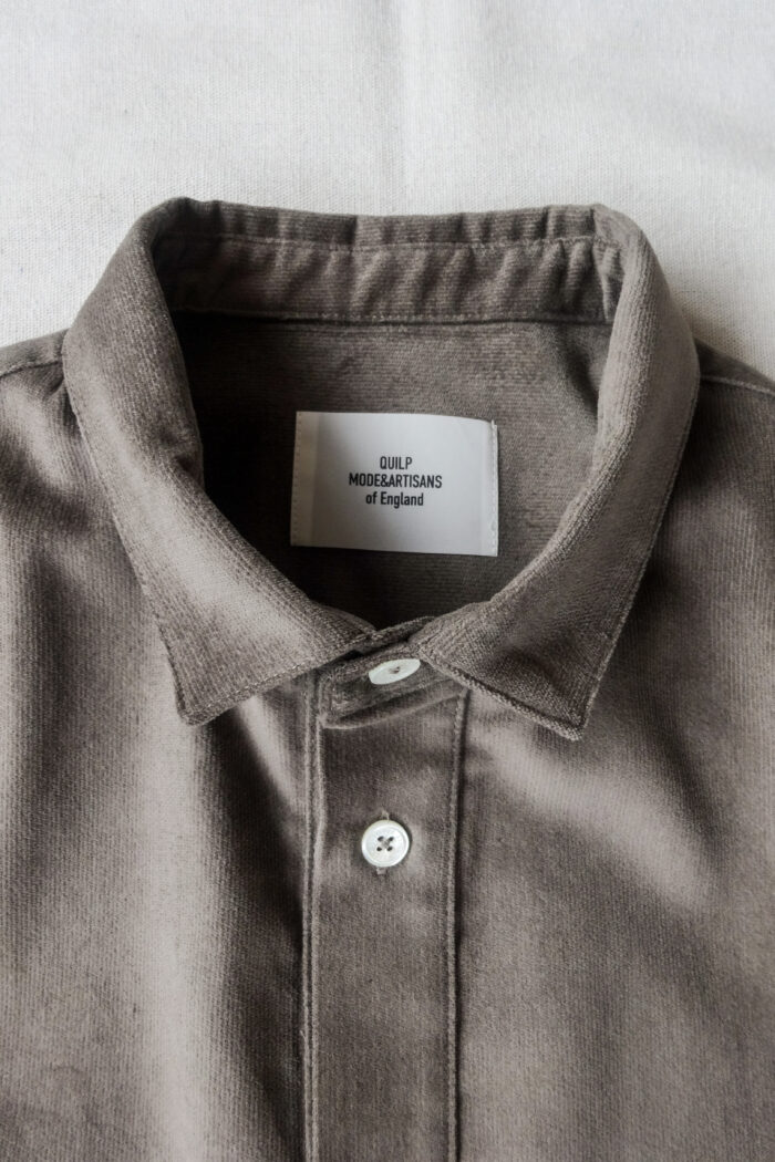 QUILP MITCH Work Shirt Mini Corduroy Brown