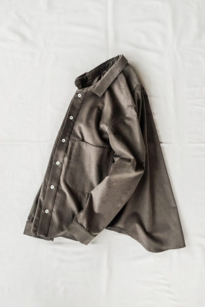 QUILP MITCH Work Shirt Mini Corduroy Brown
