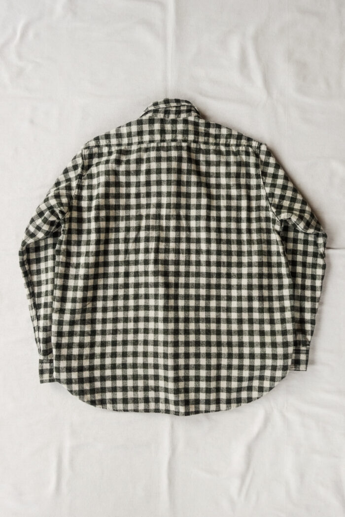 Post O’Alls St.Louis Cotton Flannel Plaid Olive Block
