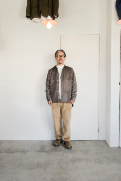 QUILP MITCH Work Shirt Mini Corduroy Brown