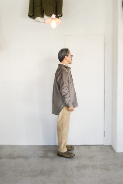 QUILP MITCH Work Shirt Mini Corduroy Brown