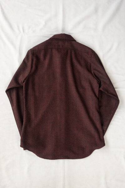 Frank Leder Dead Stock Limited Rare Vintage Fabric Wool Shirt