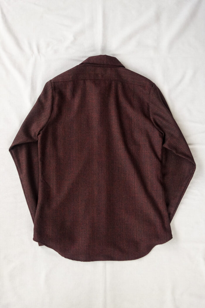 Frank Leder Dead Stock Limited Rare Vintage Fabric Wool Shirt