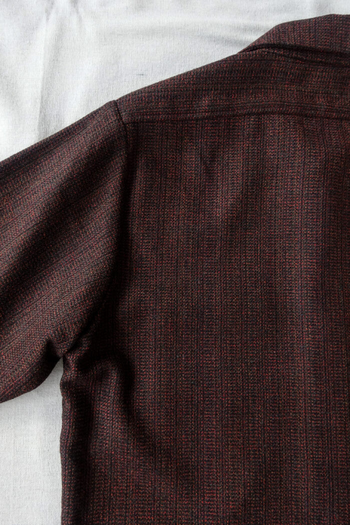Frank Leder Dead Stock Limited Rare Vintage Fabric Wool Shirt