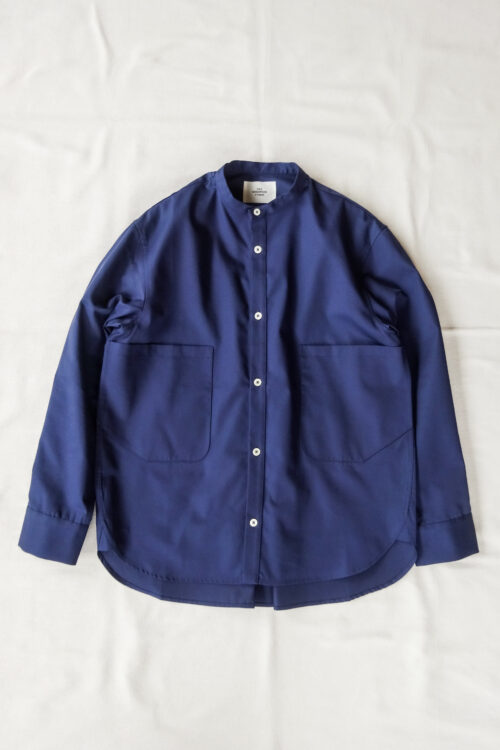 QUILP DUNN-26 Work Shirt Dead Stock C/P Twill Navy