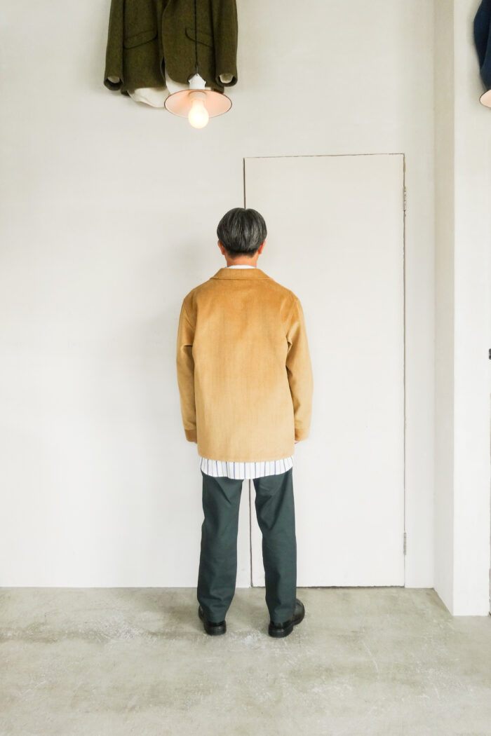QUILP FOREST Coverall British 8W Corduroy Beige