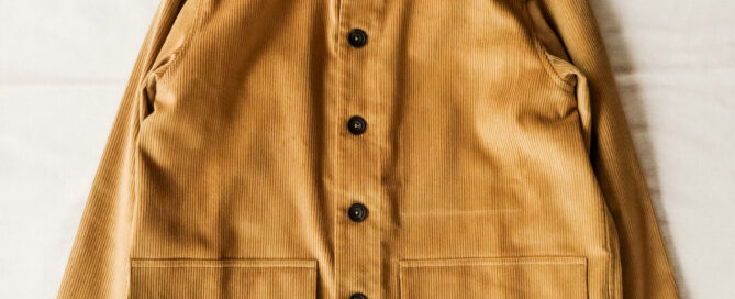 QUILP FOREST Coverall British 8W Corduroy Beige