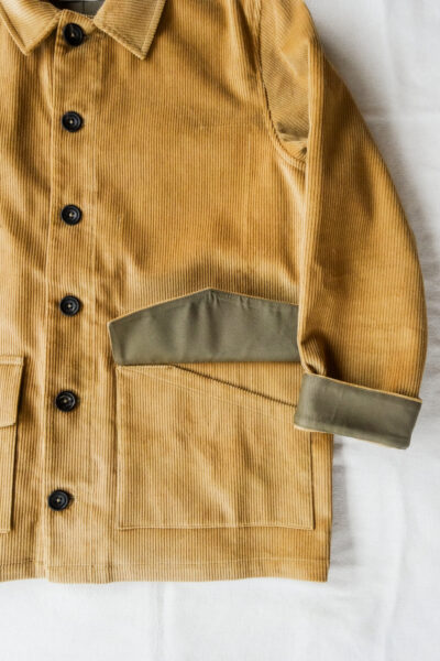 QUILP FOREST Coverall British 8W Corduroy Beige