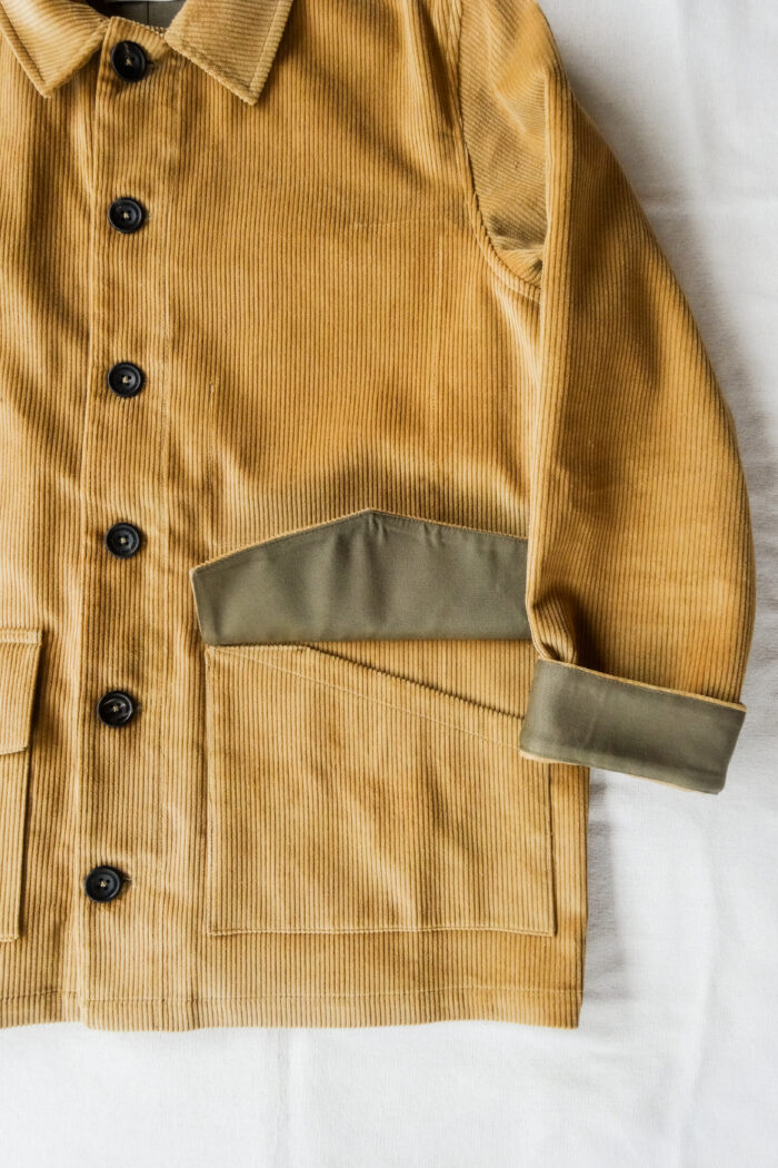 QUILP FOREST Coverall British 8W Corduroy Beige