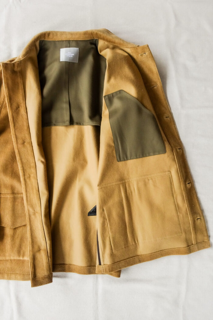 QUILP FOREST Coverall British 8W Corduroy Beige