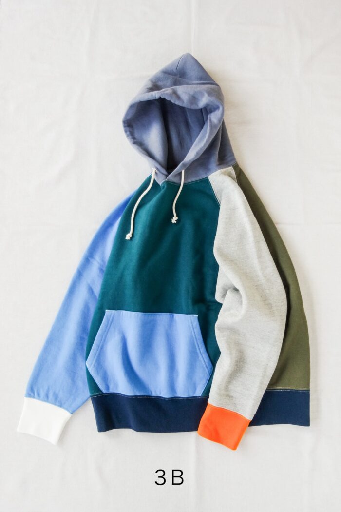 FilMelange CADEN Archive Fabric Multi Color Hoodie