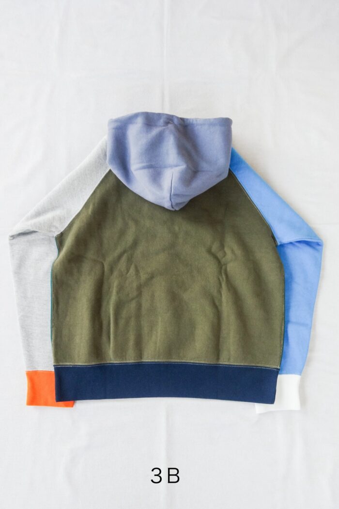 FilMelange CADEN Archive Fabric Multi Color Hoodie