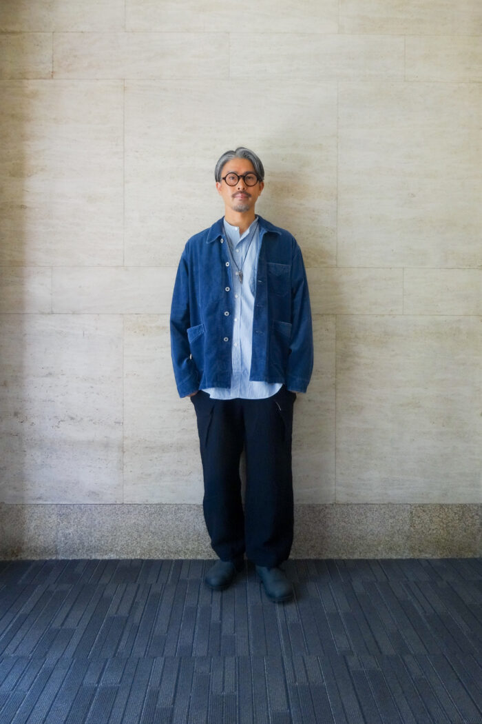 HOPPER’S BRUNCH Wool Cargo Pants Navy