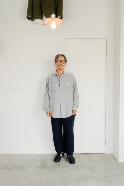 HOPPER’S BRUNCH Wool Cargo Pants Navy