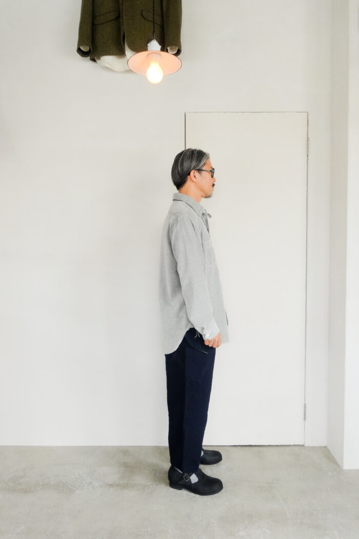 HOPPER’S BRUNCH Wool Cargo Pants Navy