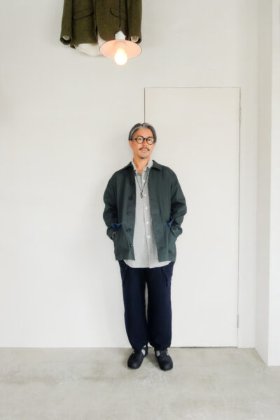 HOPPER’S BRUNCH Wool Cargo Pants Navy