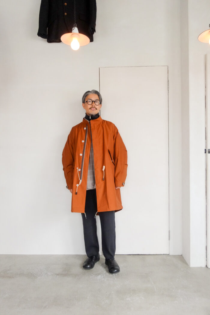 HOPPER'S BRUNCH Fishtail Coat Brick