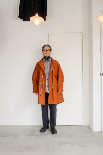 HOPPER'S BRUNCH Fishtail Coat Brick