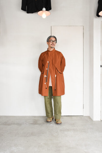 HOPPER'S BRUNCH Fishtail Coat Brick