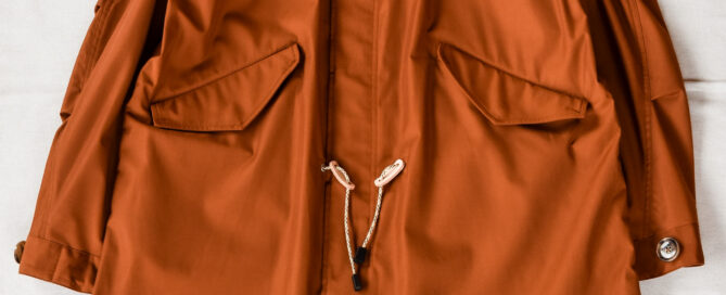 HOPPER'S BRUNCH Fishtail Coat Brick