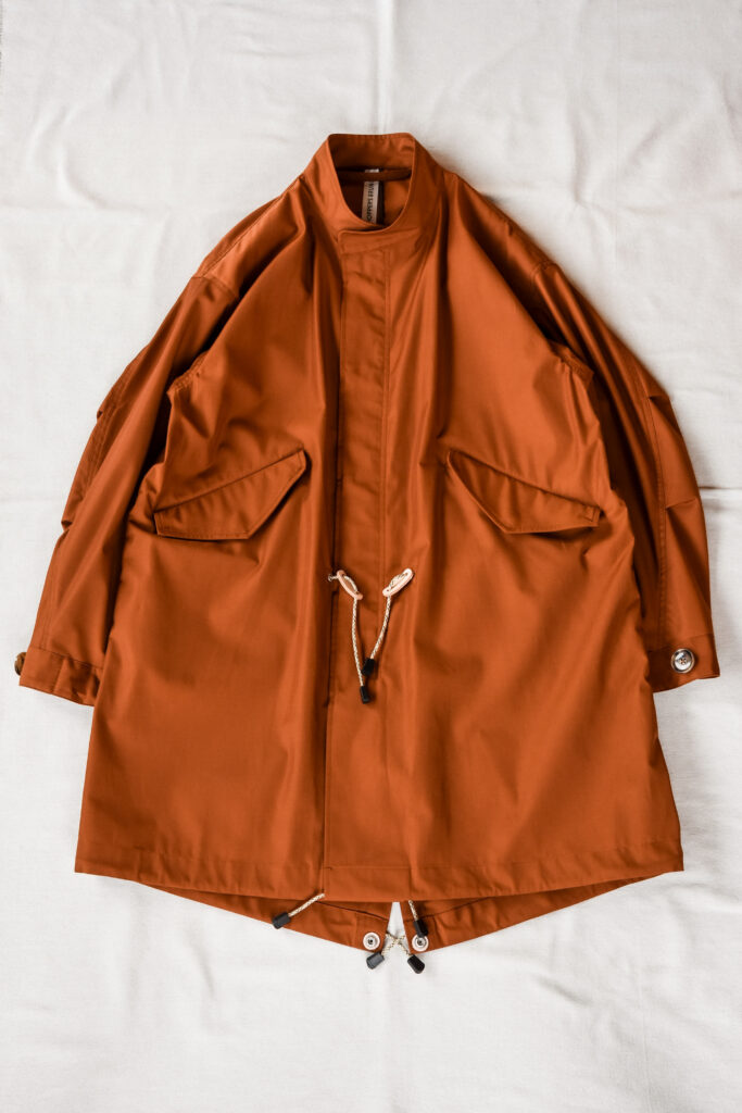 HOPPER'S BRUNCH Fishtail Coat Brick